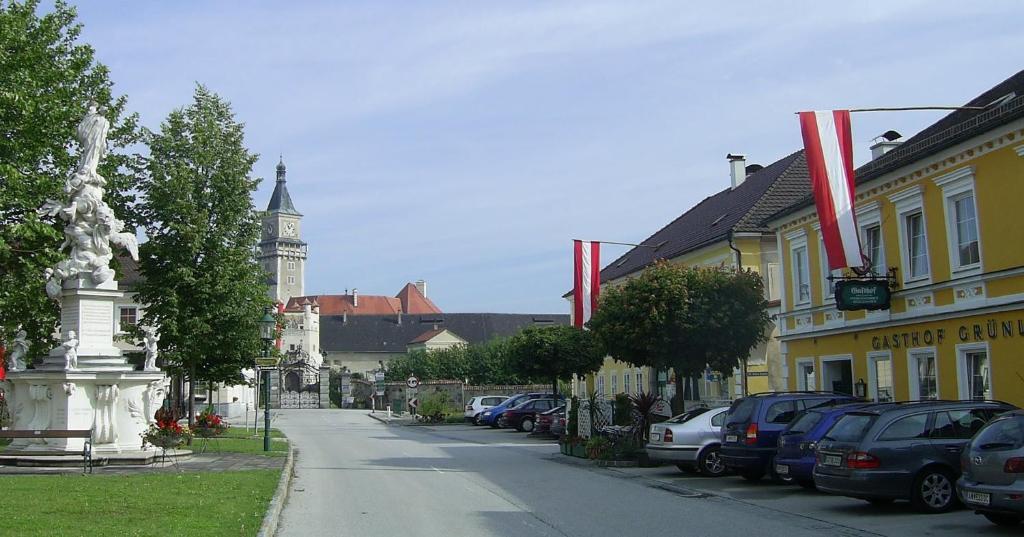 Gasthof Gruenling Wallsee Exteriör bild